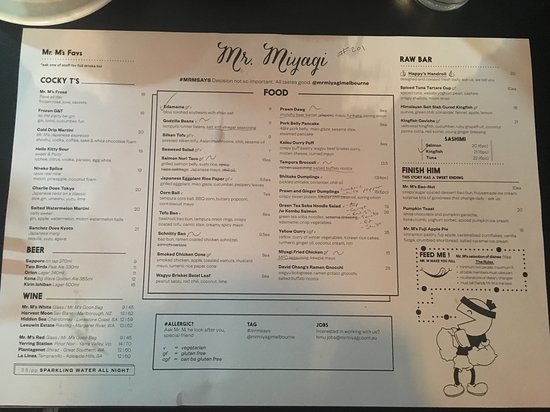 mr miyagi restaurant menu - A Comprehensive Analysis of the Innovative Japanese Dining Experience