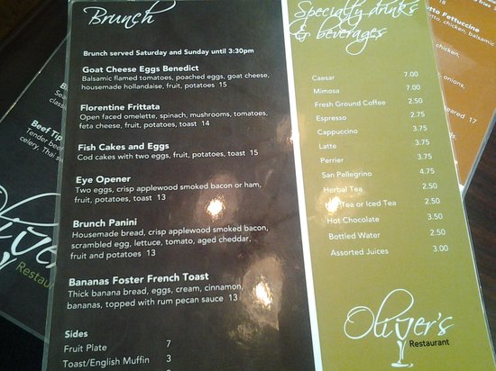 oliver restaurant menu: An In-Depth Look at Oliver’s Elite Culinary Program