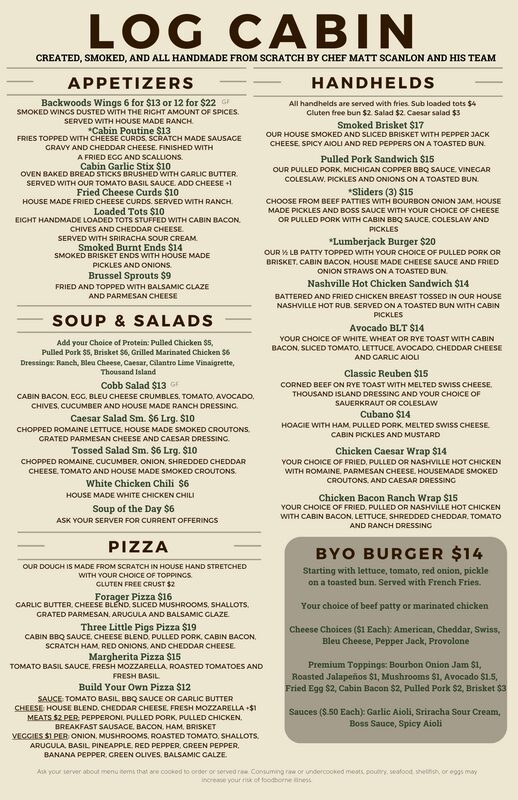 log cabin restaurant & lounge menu: An In-Depth Culinary Analysis and Dining Guide