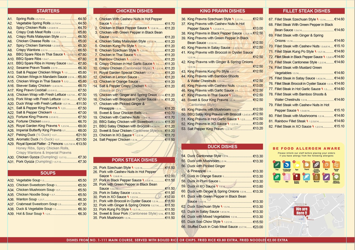 Royal Garden Chinese Restaurant Menu: A Deep Dive into Authentic Cantonese and Szechuan Cuisine