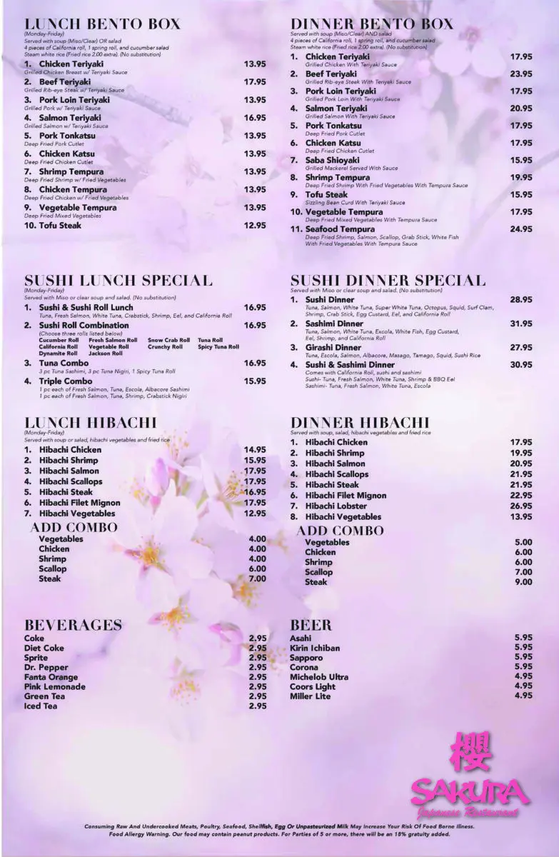 restaurant sakura menu: A Definitive Guide to Redwood City's Teppanyaki and Sushi Offerings restaurant sakura menu: A Definitive Guide to Redwood City's Teppanyaki and Sushi Offerings