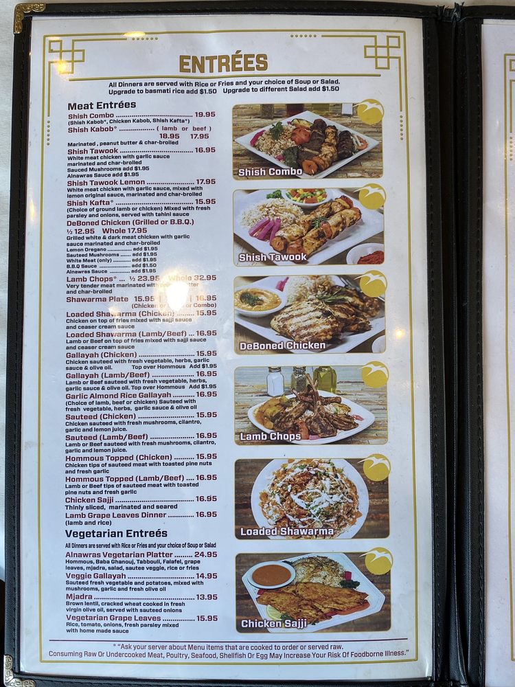 alnawras restaurant menu: A Detailed Breakdown of Authentic Yemeni and Lebanese Cuisine