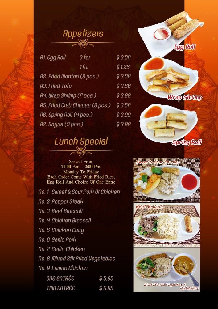 Thai Town Restaurant Menu — A Comprehensive Guide to Authentic South Elgin Cuisine