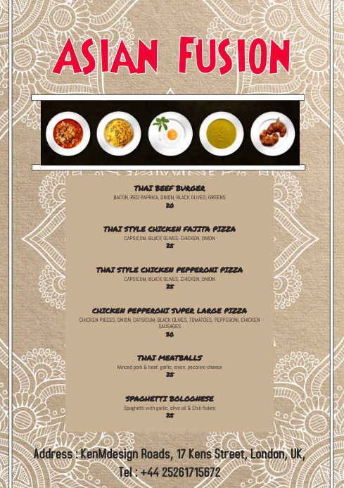The Definitive Guide to Designing an fusion restaurant menu The Definitive Guide to Designing an fusion restaurant menu