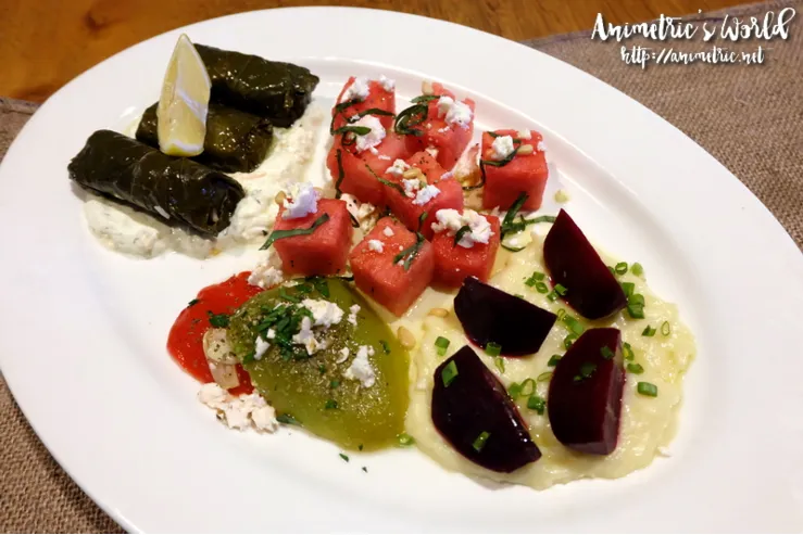 A sample spread of new mezedes from a top allintitle:philippines restaurant menu