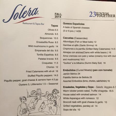 solera restaurant menu: A Deep Dive into Baton Rouge's Spanish-Influenced Culinary Excellence