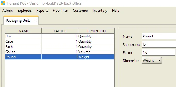The digital inventory list tracking the freshness and stock levels for key seasonal ingredients