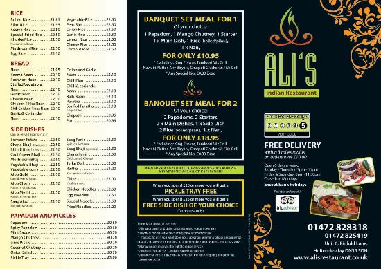 ali's restaurant menu: An Expert Analysis of Authentic Middle Eastern Offerings
