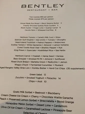 bentley restaurant menu: An In-Depth Guide to Bentley's Roast Beef Dining Experience