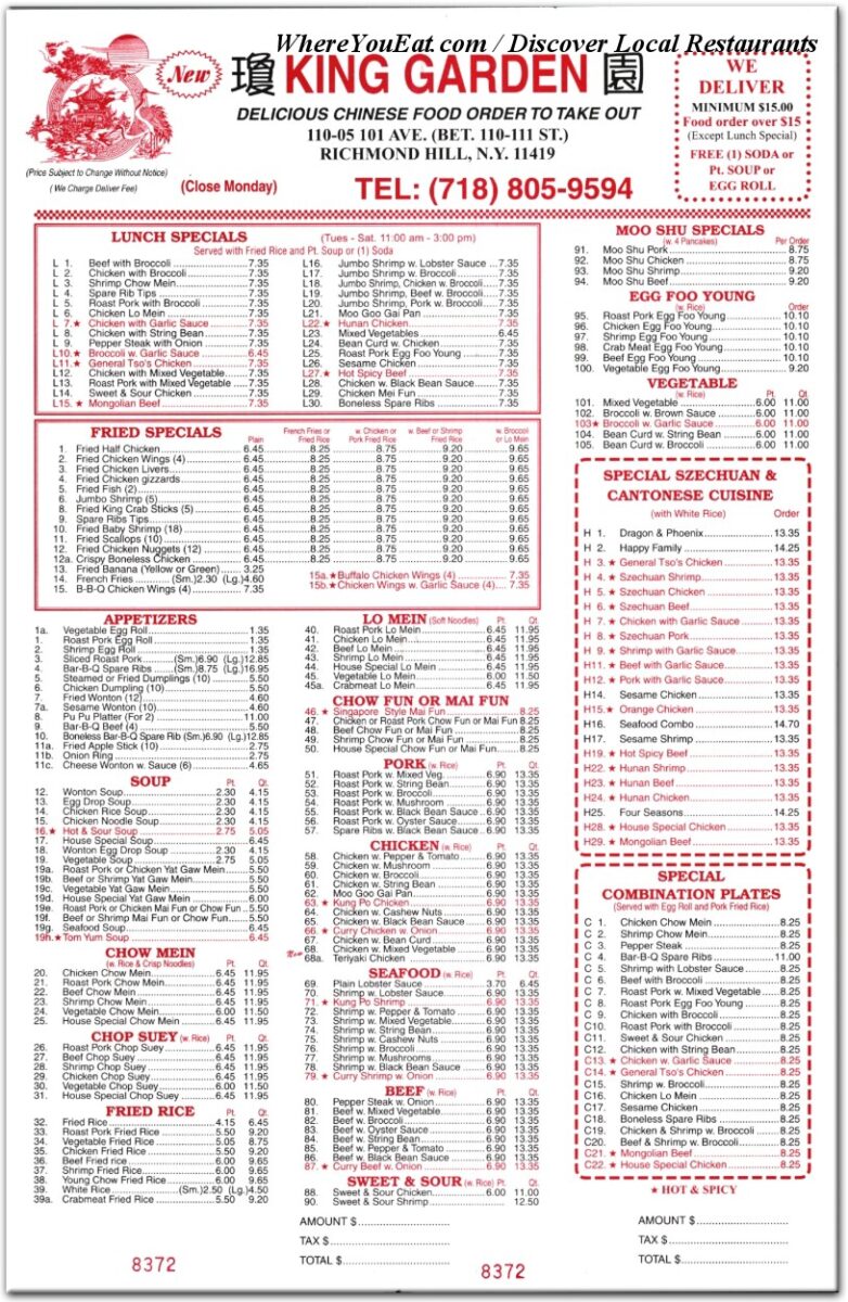 king garden restaurant menu: A Comprehensive Breakdown of Wilmington's Premier Chinese-American Fare king garden restaurant menu: A Comprehensive Breakdown of Wilmington's Premier Chinese-American Fare