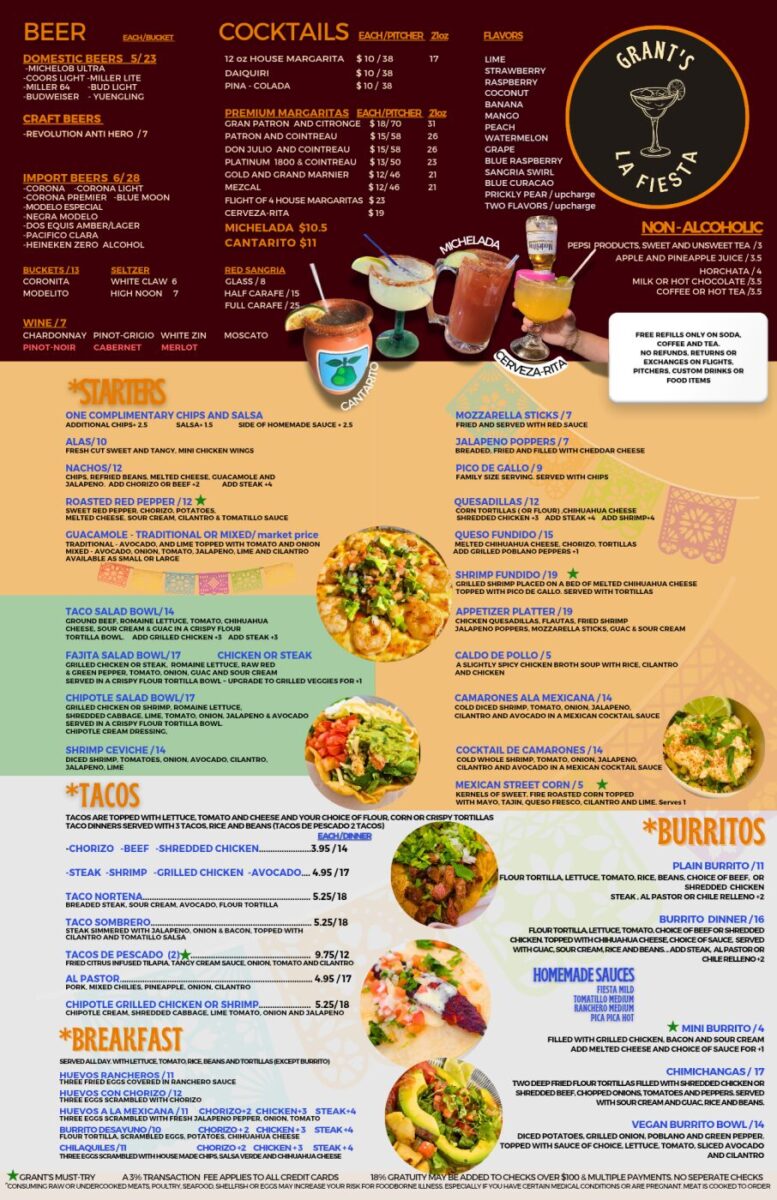 la fiesta mexican restaurant athens menu: The Complete Guide to Dishes, Prices, and Ordering
