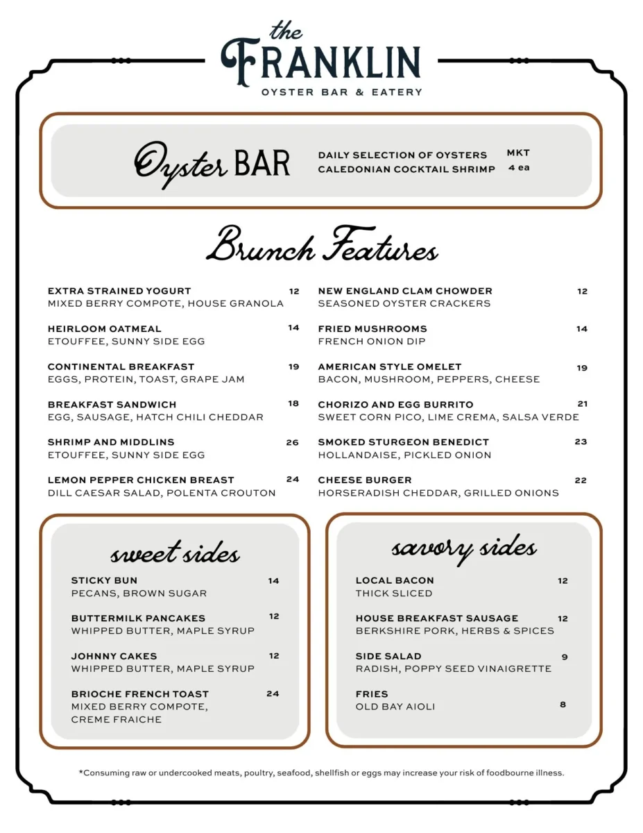 franklin restaurant menu: A Comprehensive Review of Authentic Indian Culinary Offerings