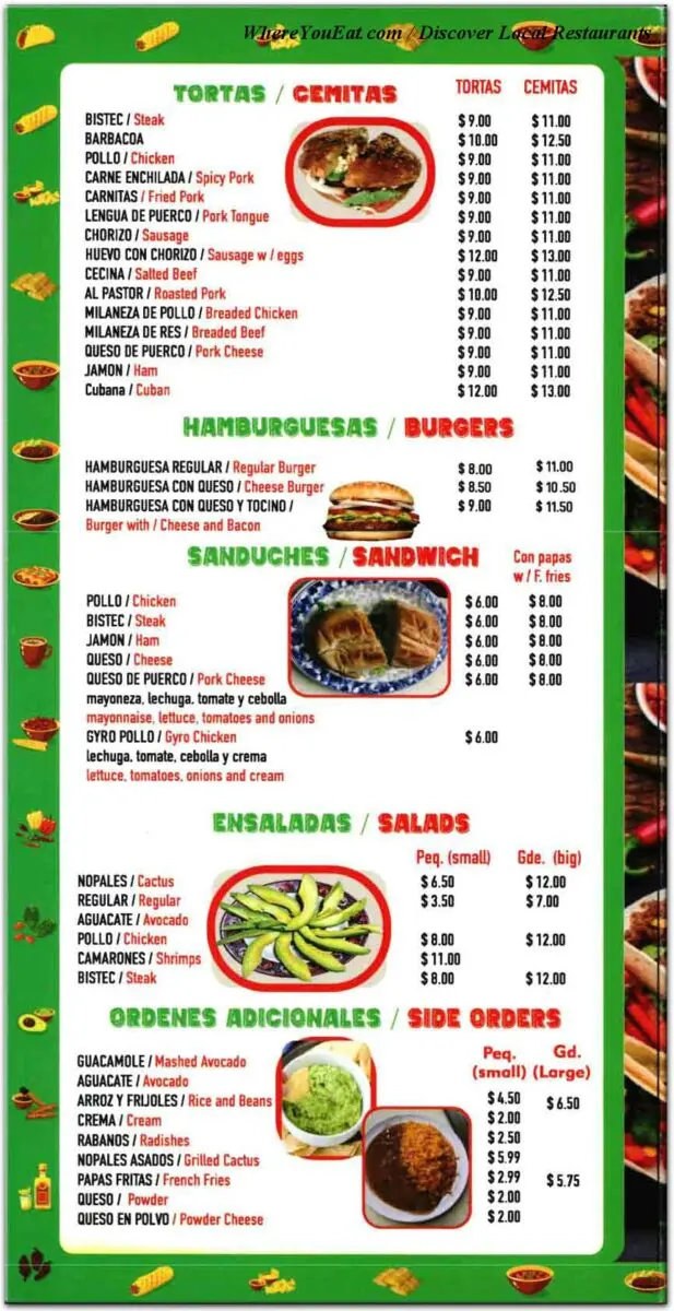 la perla mexican restaurant menu: An In-Depth Look at Eustis’ Authentic Tapatía Offerings