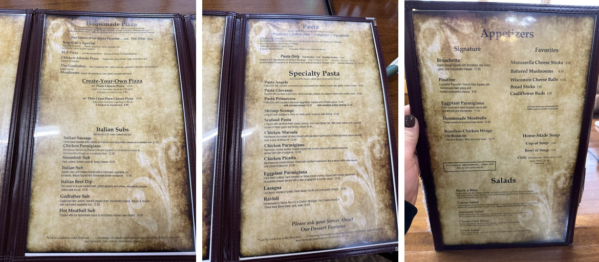 ang gio's restaurant cedarville menu: An Expert Guide to Dining in the Les Cheneaux Islands