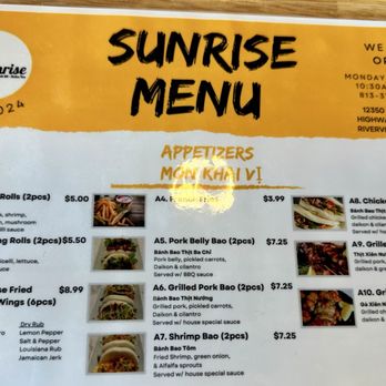 sunrise restaurant menu: A Definitive Guide to Savannah's Coastal Breakfast and Lunch Offerings