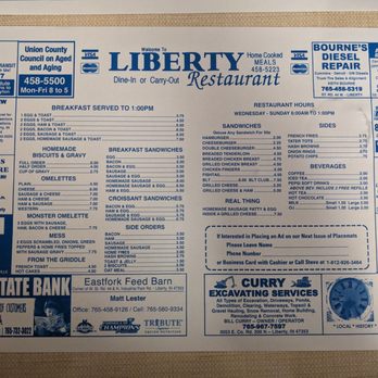 liberty bell restaurant liberty indiana menu: A Deep Dive into Hoosier Comfort Food and Diner Classics liberty bell restaurant liberty indiana menu: A Deep Dive into Hoosier Comfort Food and Diner Classics