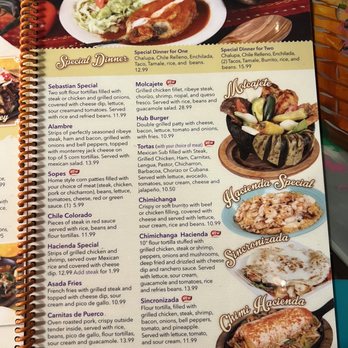 The Definitive Hacienda San Antonio Mexican Restaurant Wedowee Menu and Dining Guide