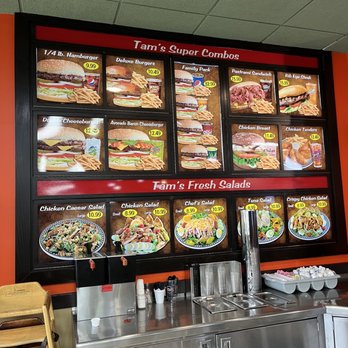 In-Depth Analysis of the tam's restaurant menu and New American Cuisine Experience