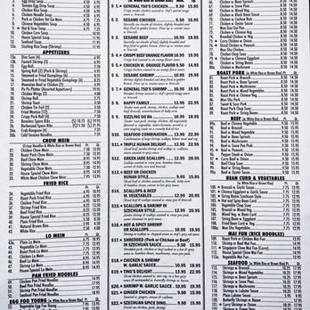 ting's chinese restaurant menu: A Definitive Guide to Dinner Specials and Culinary Excellence