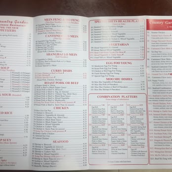 Comprehensive Analysis of the Country Garden Chinese Restaurant Menu: A Deep Dive into Regional Chinese Cuisine