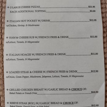In-Depth Analysis of the gino's italian restaurant chase city menu