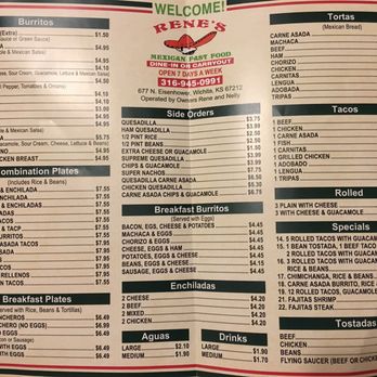 The Definitive rene restaurant menu wichita and Culinary Analysis
