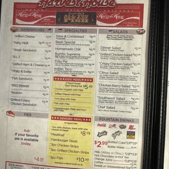 harvest house restaurant menu: A Comprehensive Guide to American Comfort Food and Kansas, OK Dining