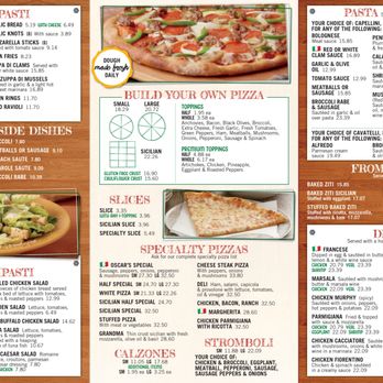 oscar's pizza restaurant menu: A Comprehensive Guide to Prices, Specialties, and Ordering
