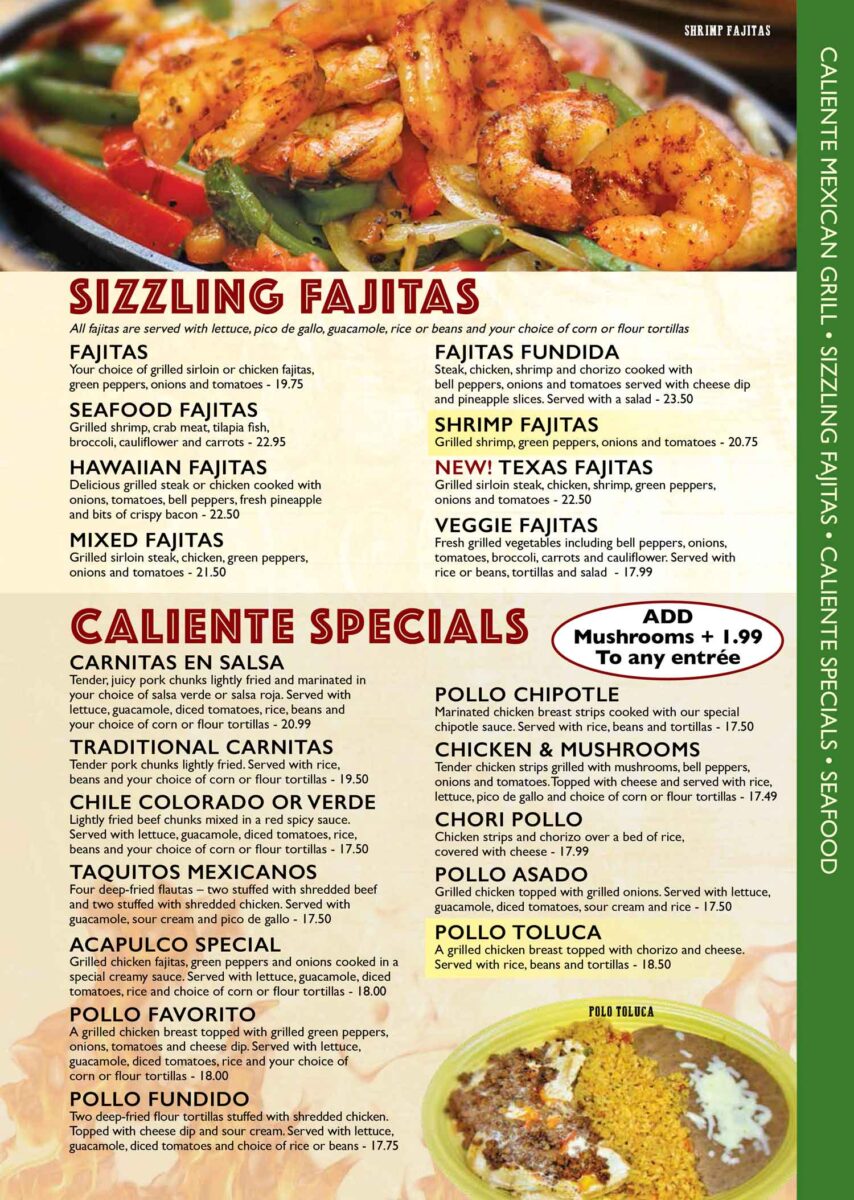 The Critical Analysis of the caliente restaurant menu: A Deep Dive into Gluten-Free Protocol Failures and Culinary Shortcomings