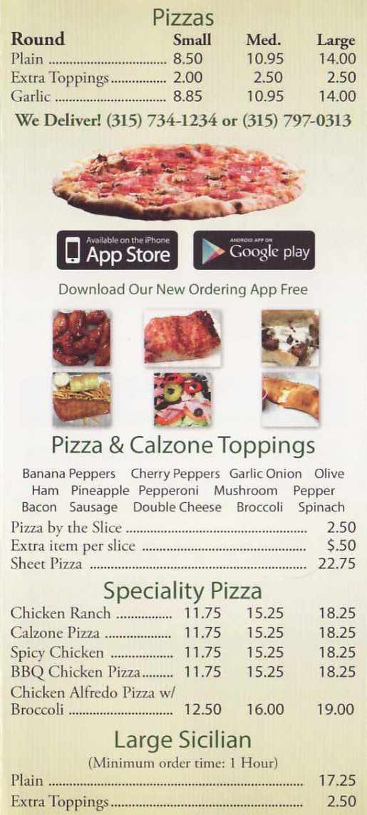 palermo pizzeria & restaurant menu: A Definitive Guide to Specialties, Pricing, and Online Ordering