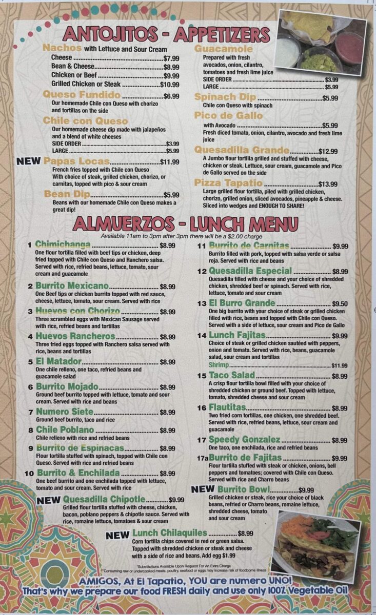 tapatio mexican restaurant shawnee menu: The Definitive Guide to Authentic Flavors and Online Ordering