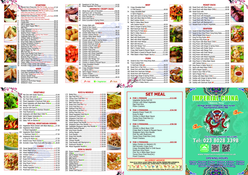 imperial of china restaurant menu – An In-Depth Culinary Analysis