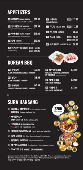 sura Restaurant Menu: An Expert Guide to Authentic Korean BBQ and Premium Dining