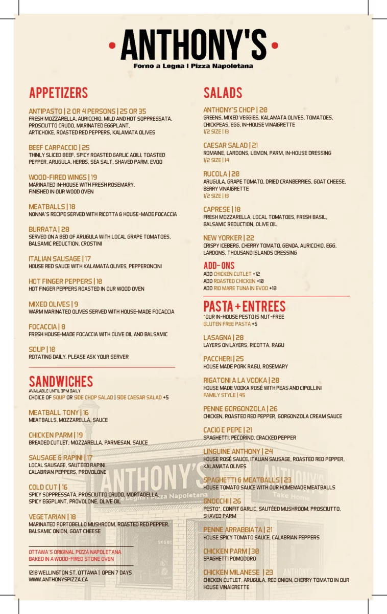 A Comprehensive Guide to the anthony's restaurant & lounge menu: Analyzing Barnwell's Beloved Eatery