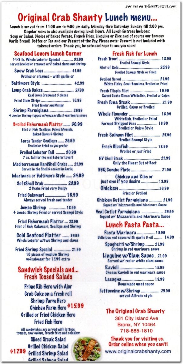The Essential Guide to the shanty restaurant menu: A Deep Dive into Wadsworth's Premier Carry-Out Offerings