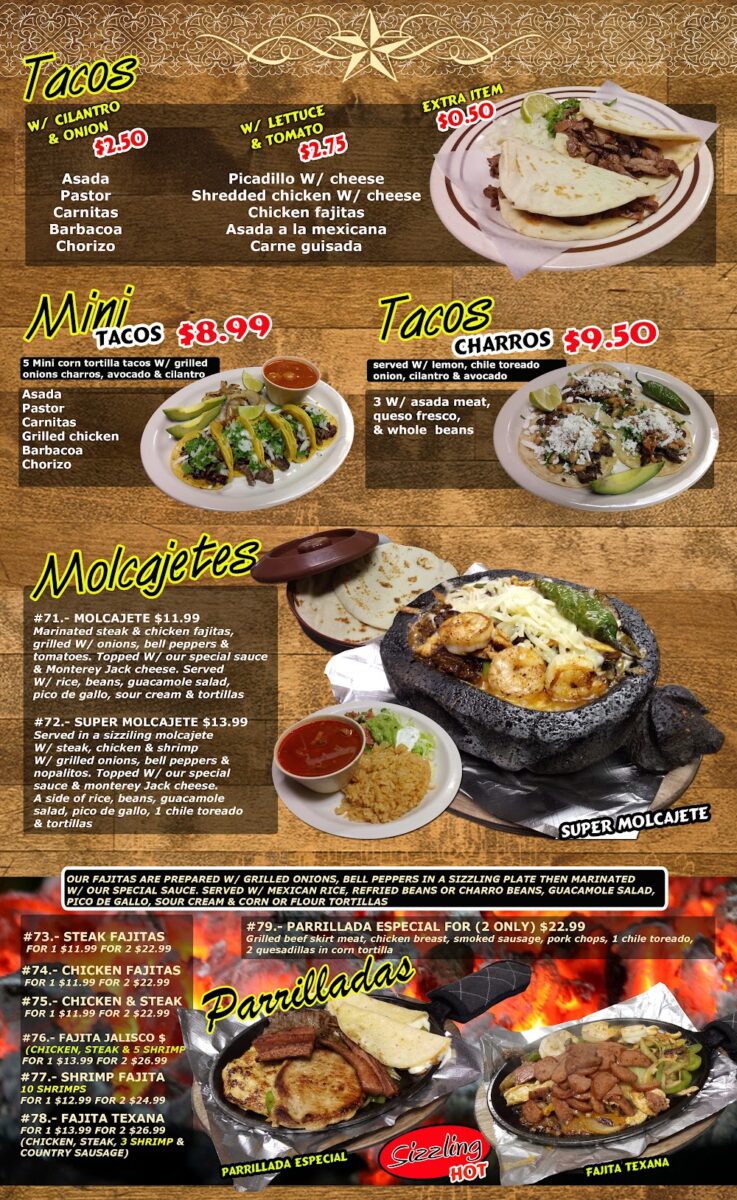 el rancho mexican restaurant bertram menu - A Comprehensive Guide to Authentic Texas-Mexican Dining