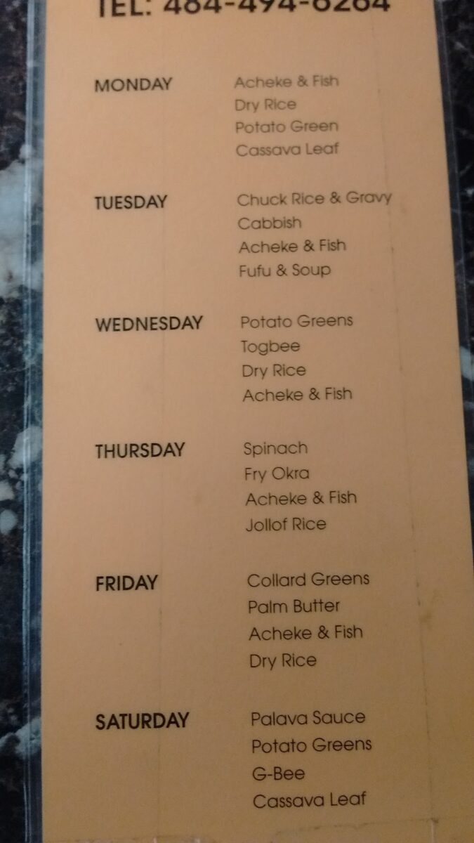 The Definitive Guide to the jd african restaurant menu and Authentic Liberian Cuisine