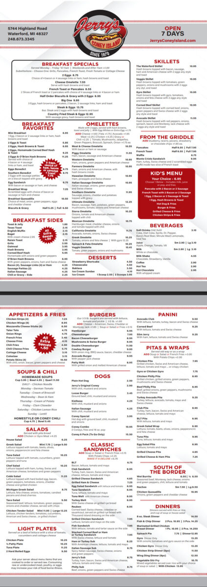 The Definitive Guide to the jerry's restaurant menu: Classic American Comfort Dining Analyzed