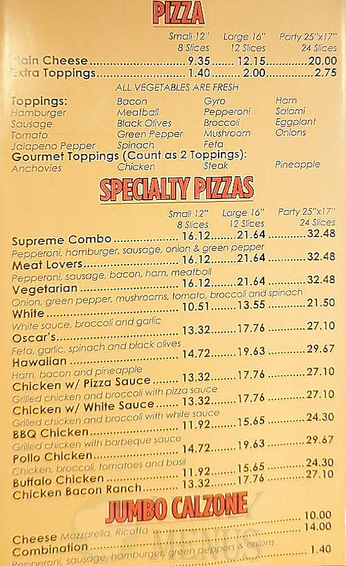 oscar's pizza restaurant menu: A Comprehensive Guide to Prices, Specialties, and Ordering oscar's pizza restaurant menu: A Comprehensive Guide to Prices, Specialties, and Ordering