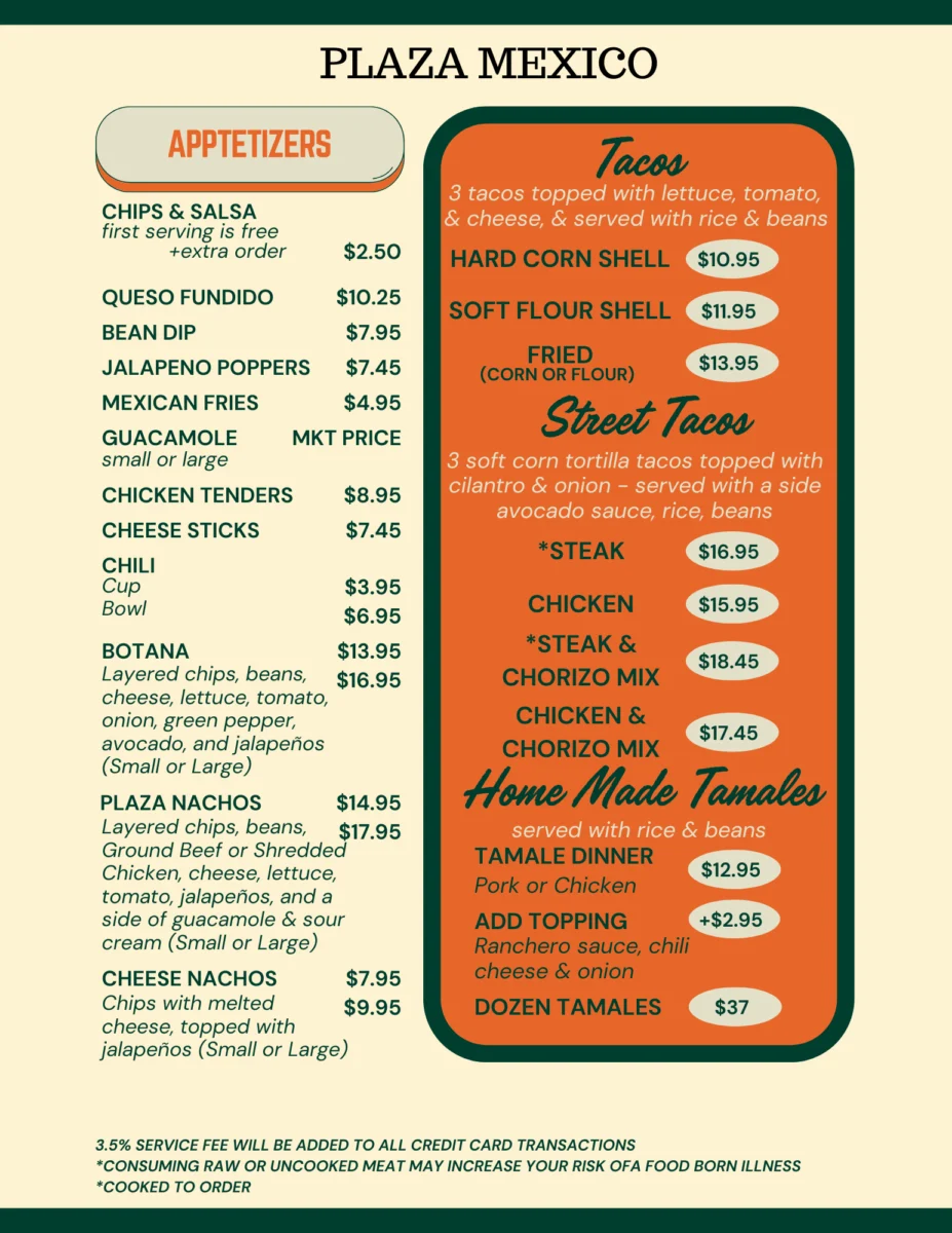plaza mexico mexican restaurant menu: A Deep Dive and Expert Review of Authentic Mexican Cuisine Offerings