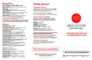 red Door Restaurant Week Menu - A Complete Guide to Navigating the Best Dining Deals