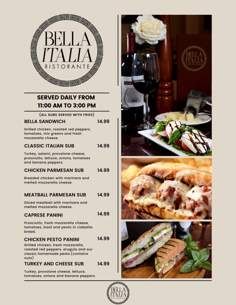 bella italian restaurant menu: A Comprehensive Guide to Prices, Entrees, and Specialty Pizzas bella italian restaurant menu: A Comprehensive Guide to Prices, Entrees, and Specialty Pizzas