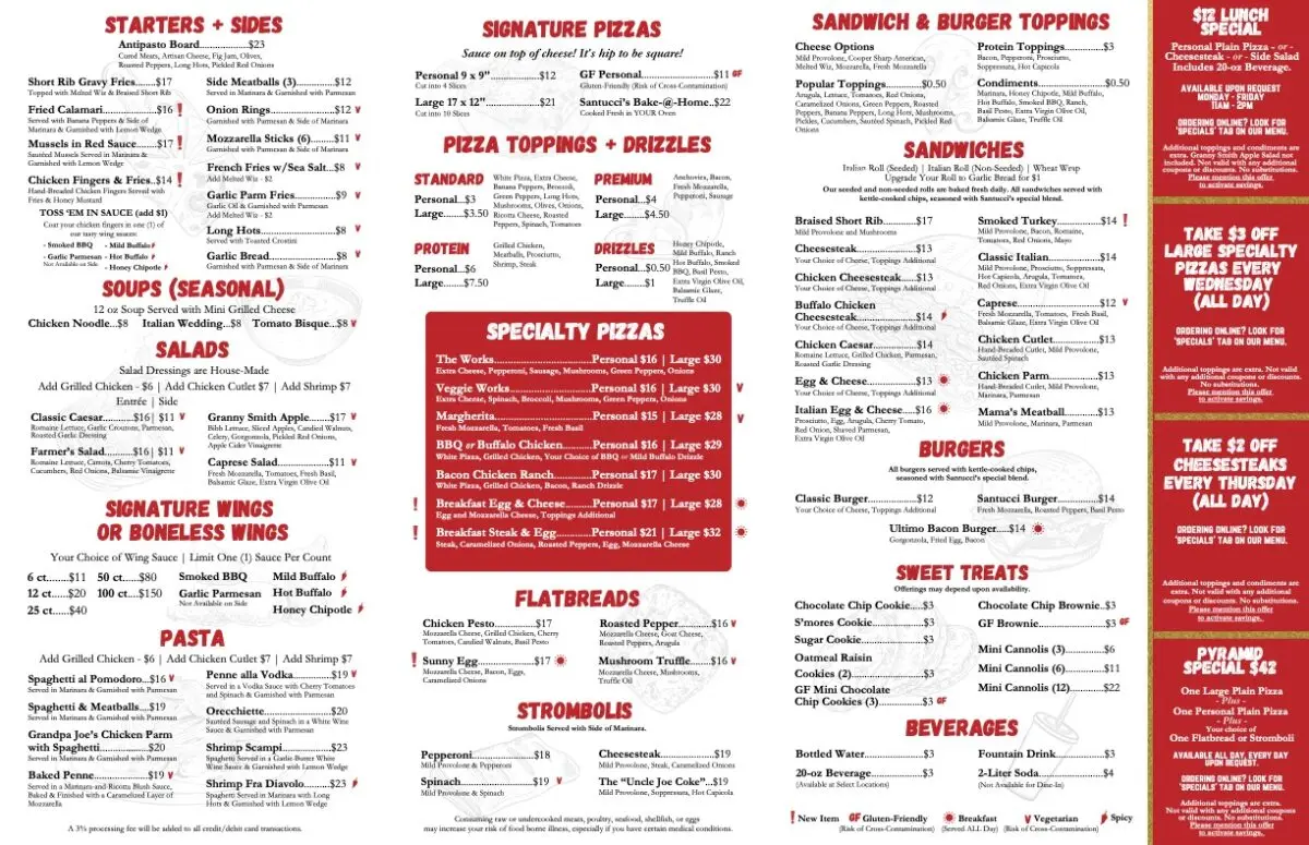 The Definitive Guide to the santucci restaurant menu: History, Signature Dishes, and Full Offerings