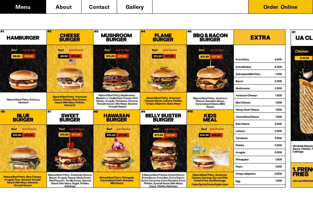 krasa craft restaurant menu: The Ultimate Guide to Chicago's Gourmet Burger and Shawarma Experience