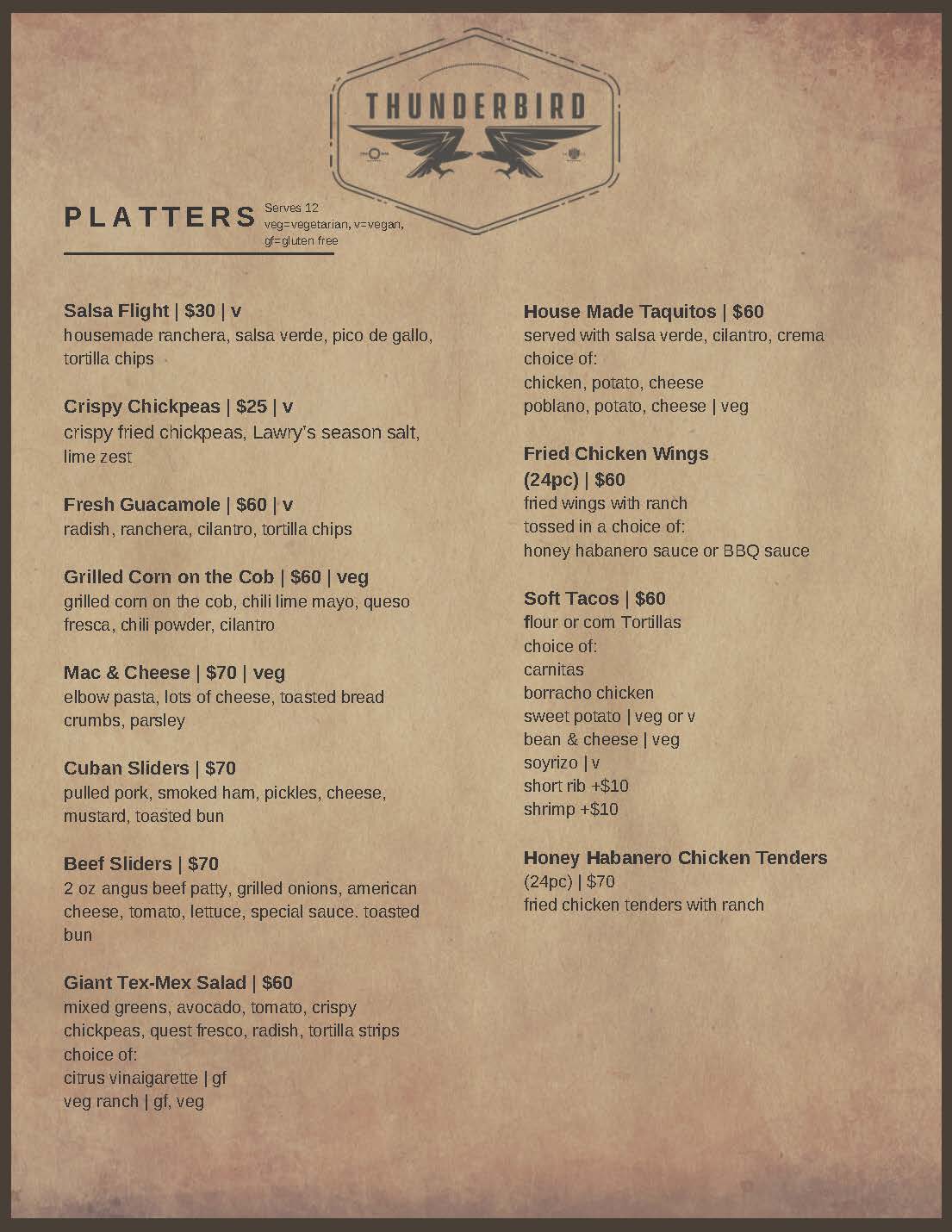 Thunderbird Restaurant & Lounge Menu — A Deep Dive into Homestyle American Dining and Culinary Value Thunderbird Restaurant & Lounge Menu — A Deep Dive into Homestyle American Dining and Culinary Value