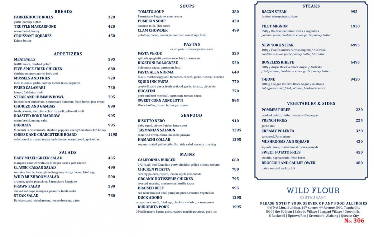 The Essential Guide to the wildflour restaurant menu: Analyzing the Full Cafe, Bakery, and International Offerings