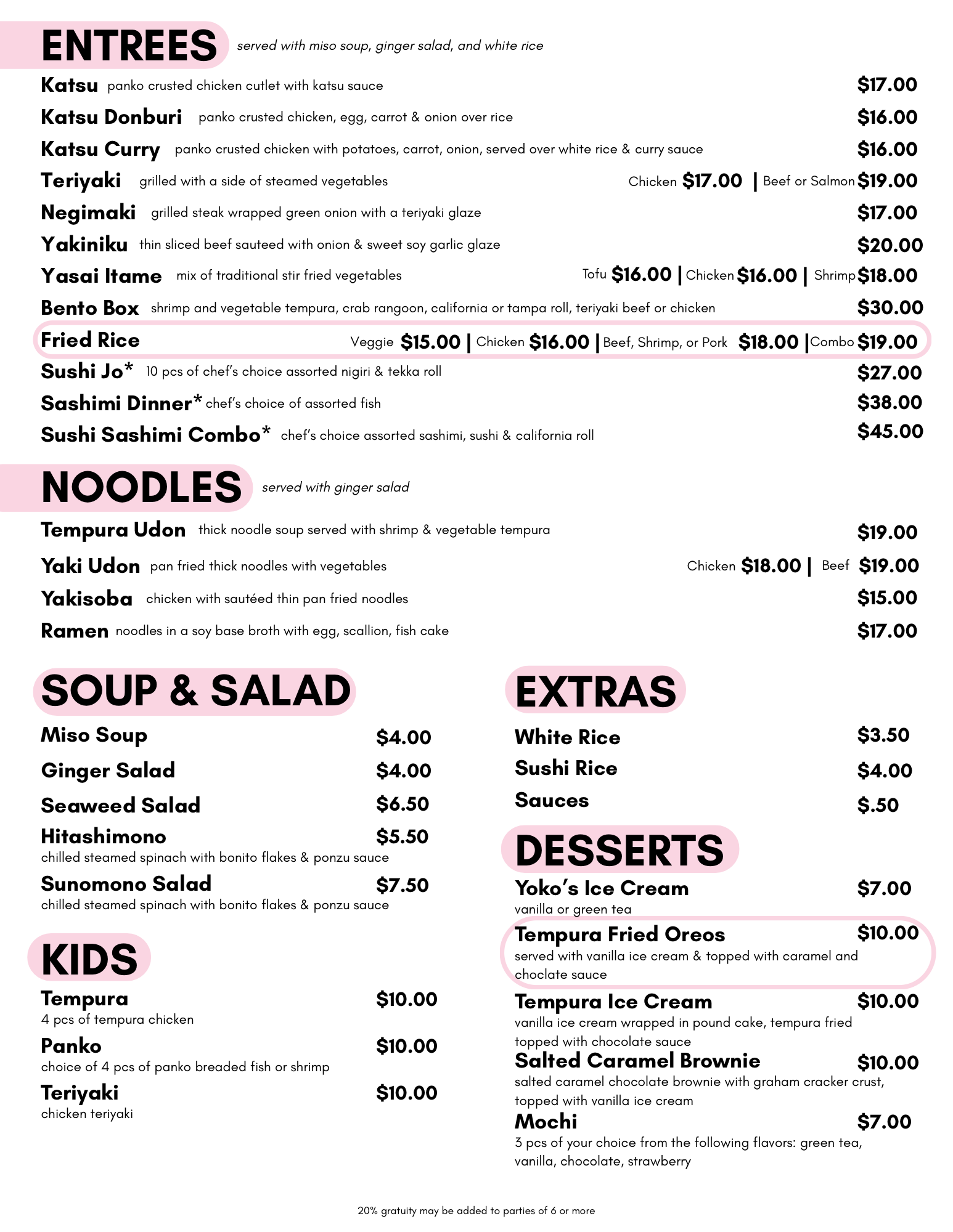 The Definitive Guide to the yoko japanese restaurant menu and Authentic Japanese Dining The Definitive Guide to the yoko japanese restaurant menu and Authentic Japanese Dining