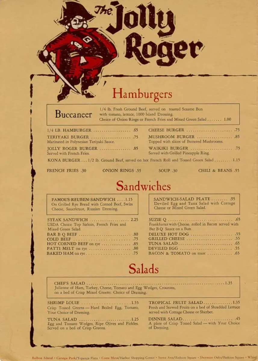 jolly roger restaurant menu: A Comprehensive Review of Their Signature Seafood and Italian Offerings