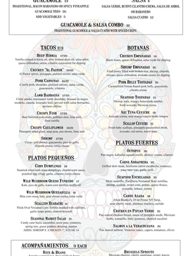 anejo restaurant menu: A Comprehensive Guide to Warren's Mexican and Cantina Offerings