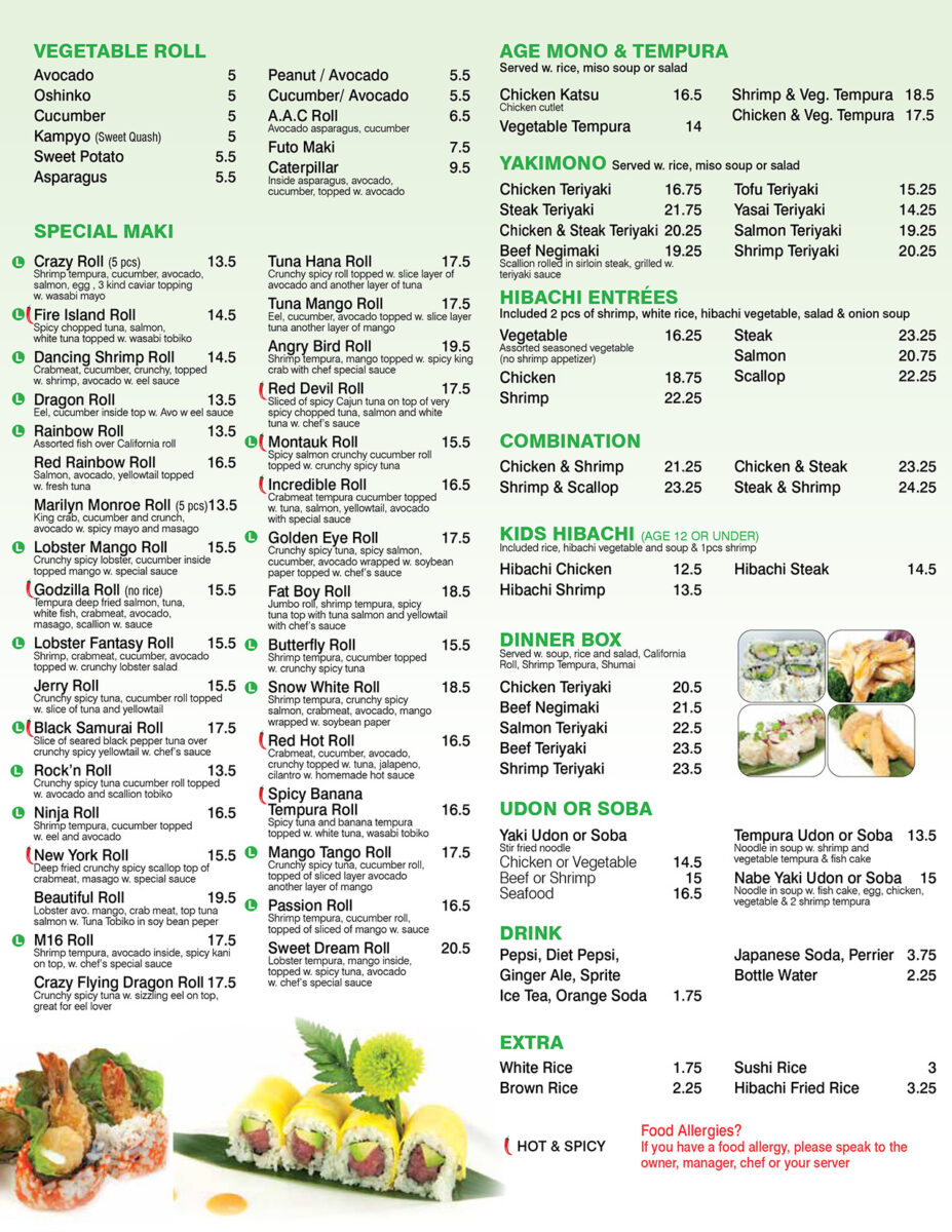 Comprehensive Menu Guide and Culinary Review for east cuisine asian restaurant menu